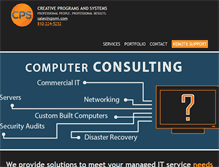 Tablet Screenshot of cpsmi.com
